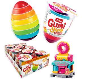 Zuru Gumi Yum Surprise Candy Toy Mini Cities 15ct